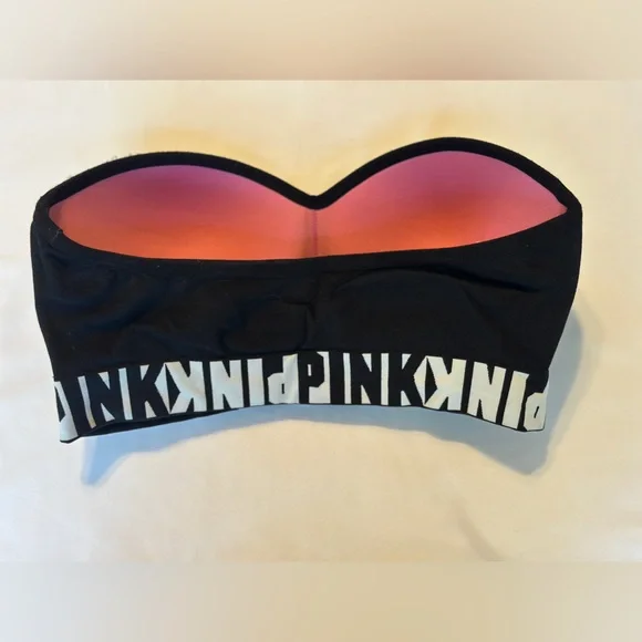 Victoria's Secret PINK Black Strapless Bra - Picture 3 of 4